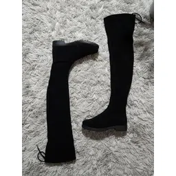 Froh Feet Women Round Toe Regular Lace Up Tall Boots