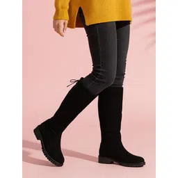 Froh Feet's Luxury Boots with Elevated Sole and Custom Comfort Tie Boots For Women