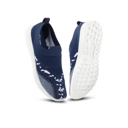 FUEL Women Navy Blue Mesh Mules