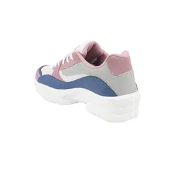 FUEL Women Purple Mesh Running Non-Marking Shoes