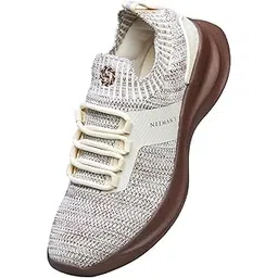 Fuse Knit Sneaker for Men Breathable Mesh & Cushioned Comfort Eva Sole