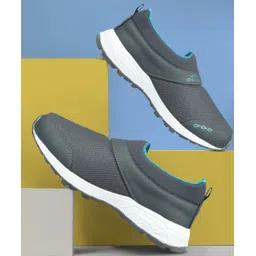 Future-04 laceless sports shoes for men | Latest Stylish Casual sneakers for men without laces | running shoes for boys | Slip on grey shoes for running, walking, gym, trekking & party Running Shoes For Men