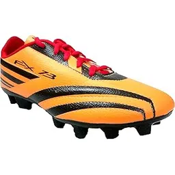 FX 73 Inspire Hyper Venom Football Studs Cricket Studs Running Studs Synthetic Leather Shoes with PU Sole - Size