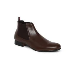 GABICCI Men Blocked Heeled Chelsea Boots