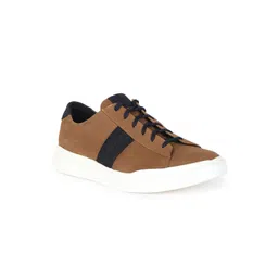 GABICCI Men Colourblocked Suede Sneakers
