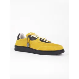 GAS Men Colourblocked Suede Sneakers