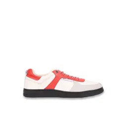 GAS Men's Cristallo White & Red Sneakers