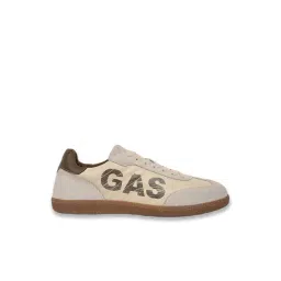 GAS Men's Rivolta¿ Beige & Brown Sneakers