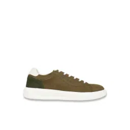 GAS Men's Vault One Olive Sneakers