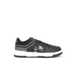 GAS Men's WarpMode Black Casual Sneakers