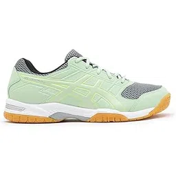 Gel-COURTMOV+ Mens Badminton Shoe - Glow Yellow/Rust
