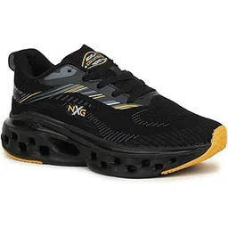 GENPOWER Sports Shoes - Running, Walking, Training, Gym for Men's Outdoors for Men (Black)