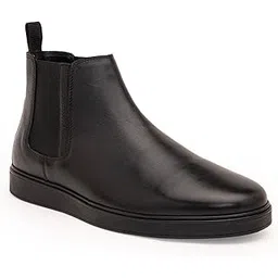 Genuine Leather Chelsea Boot with Enhanced Comfort and Grip
