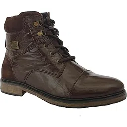 Genuine Leather Crumbled Comfortable Boots For Men