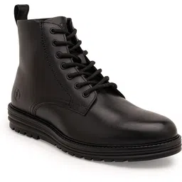 Genuine Leather Lace-UP Boots with Comfort and Versatility Boots For Men