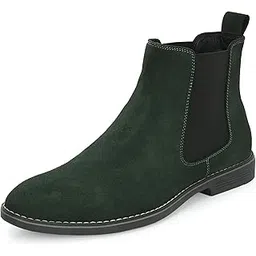 Genuine Leather Men's Formal and Casual Leather Boots | Versatile and Sophisticated Chelsea Boots for Every Season | Fashionable Elegant Boots for Any Occasion (3964)