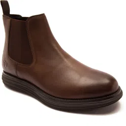 Genuine Leather Valley Chelsea Boot with Sporty EVA Sole Boots For Men