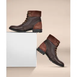 Genuine Premium Leather Luxury High-Top Ankle Boots For Men