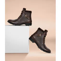 Genuine Premium Leather Luxury High-Top Ankle Boots For Men