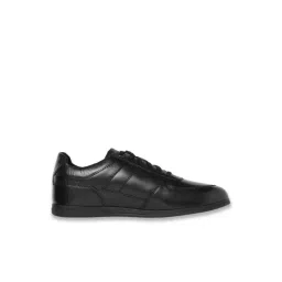 Geox Men's Renan B Black Casual Sneakers