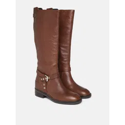 Geox Woman Leather Larysse Long Boots