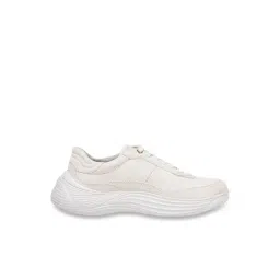 Geox Women's D Fluctis Off White Running Shoes