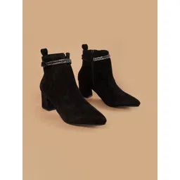 Ginger by Lifestyle Casual Block-Heeled Regular Boots