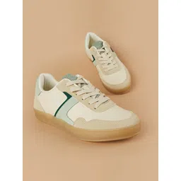 Ginger by Lifestyle Women Colourblocked PU Sneakers