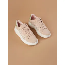 Ginger by Lifestyle Women PU Sneakers