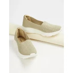 Ginger by Lifestyle Women's Beige Walking Shoes