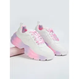 Ginger by Lifestyle Women's White Sneakers