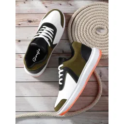 Giorgio Men's White Casual Sneakers