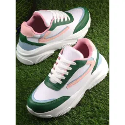 Giorgio Women's White Running Shoes