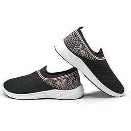 GK Gym Shoes for Women Casuals for Women | Everyday Basic Sneakers for Women | Comfortable & Lightweight, Running Sneaker for Ladies and Girls, Sports Shoes for Women Without Laces