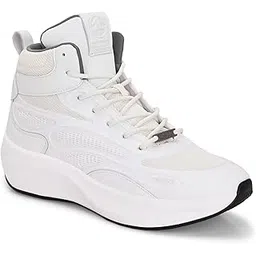 Gladiator EXPLOREX Sneakers for Men | Lightweight Breathable Comfortable High-Top Shoes for Men | Shock-Absorption Technology for Sports, Fashion, Walking, Hiking | Casual Workout Footwear | Mens Boots