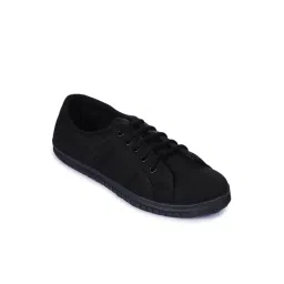 Gliders by Liberty Men's Black Casual Sneakers