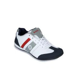 Gliders by Liberty Men's White Casual Sneakers