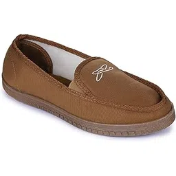 Gliders WALKER-E-BEIGE Mens Casual Non Lacing Shoes 12