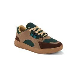 glitchez Men Colourblocked Lace-Ups Sneakers