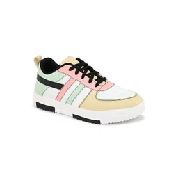 glitchez Men Colourblocked Lace-Ups Sneakers Shoes