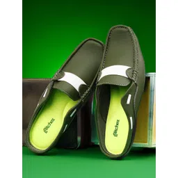 glitchez Men Colourblocked Mule Sneakers