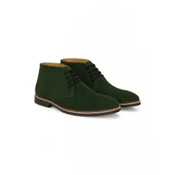 glitchez Men Round Toe Lace-Ups Regular Boots