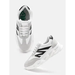 glitchez Women Colourblocked Chunky Sole Sneakers