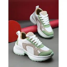 glitchez Women Colourblocked Sneakers