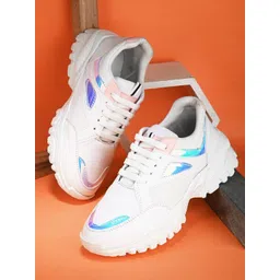 glitchez Women Colourblocked Sneakers