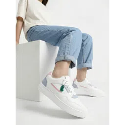 glitchez Women Perforated Detail Sneakers