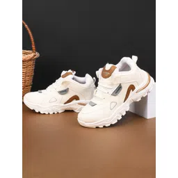 glitchez Women Water Repellent Upper Lace-Ups Sneakers