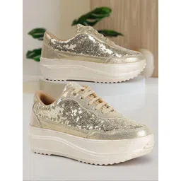 GLITTERY WEDDING AND PARTY WEAR Sneakers For Women