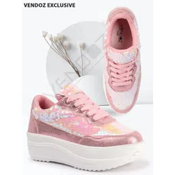 GLITTERY WEDDING AND PARTY WEAR Sneakers For Women