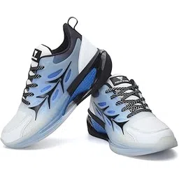 Glow in Dark Athletic Running Sneaker Sports Casual Comfort Stylish Training Walking Gym Outdoor Multipurpose Shoes with Cushioned Insole Comfort Shock Absorbing Outsole